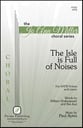 The Isle Is Full of Noises SATB choral sheet music cover